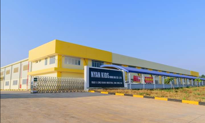Nhà máy Công ty TNHH Nyan Kids Đồng Nai FIRE FIGHTING CONSTRUCTION